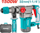 Перфоратор Total TH1153256 SDS-Plus 1500 Вт 0-950 об/мин 5.5 Дж 0-4500 уд/мин - изображение 2