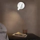 Біле приліжкове бра LED (920-V40L35A WH) - зображення 8