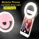 Світлодіодна лампа кільце для селфі для смартфону Selfie Ring Light на акумуляторі - зображення 2
