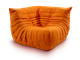 Кутовий диван Fluffy Bag MIA Dream 330х190 см Оранжевий - зображення 5