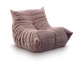 Кутовий модульний диван Fluffy Bag Mia Dream 320х190 см з підвищеною спинкою Бежевий - зображення 2