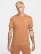 Футболка хлопковая мужская Nike M Nsw Club Tee AR4997-224 S Коричневая (197597686288) - изображение 1