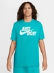 Футболка хлопковая мужская Nike M Nsw Tee Just Do It Swoosh AR5006-345 M Бирюзовая (196975315727) - изображение 1