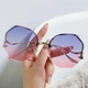 Солнцезащитные очки женские Deep Ocean Blue Pink - изображение 1
