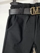 Брюки для девочки Italy moda 20262 128 см Черный - изображение 3