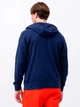 Толстовка на флисе, на молнии мужская Nike M Nsw Club Hoodie Fz Ft BV2648-410 XL Синяя (194502925449) - изображение 2