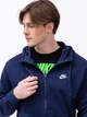 Толстовка на флисе, на молнии мужская Nike M Nsw Club Hoodie Fz Ft BV2648-410 XL Синяя (194502925449) - изображение 4