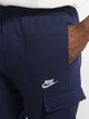 Спортивные штаны утепленные мужские Nike M Nsw Club Pant Cargo Bb CD3129-410 L Темно-синие (193147747744) - изображение 4