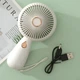 Портативный мини вентилятор MINI FAN ZB103 с аккумулятором и зарядкой через USB Зеленый - изображение 3