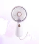 Портативный мини вентилятор MINI FAN ZB103 с аккумулятором и зарядкой через USB Белый - изображение 1