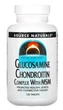 Комплекс із глюкозаміном і хондроїтином та МСМ Source Naturals 120 таблеток - зображення 1