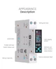 Смарт-вимикач tongou TO-Q-SYS-JWT 1-50A WI-FI - зображення 3