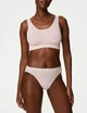 Набір жіночих бавовняних трусиків Marks&Spencer High legs 8(36) 5 шт різнобарвний - зображення 2