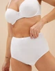 Набор хлопковых трусиков Marks&Spencer Full briefs 16(44) 5 шт белый 0020 - изображение 2