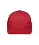 Кепка Myrtle Beach 6 Panel Flat Peak Cap U M2RE Красный / Красный (MB6240M2REU) - изображение 1