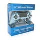 Геймпад джойстик DoubleShock Wireless PS4 Double Motor Vibration DUALSHOCK 4 Silver-Blue - зображення 5
