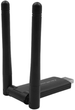 Wi-Fi адаптер Qoltec USB DUAL Wi-Fi 2 x 2dBi Black (5901878569871) - зображення 3