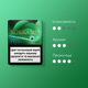 Блок стіків для нагрівання тютюну Sobranie Green Option з капсулою 10 пачок (4820000539111_n) - зображення 2