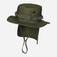 Тактическая панама мужская MIL-TEC British Boonie Hat with Neck Flap R/S"12326101 2XL [182] Olive (4046872385636) - изображение 1