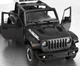 Радіокерована машина JEEP Wrangler Rubicon (Rastar) Масштаб 1:14 Чорний - зображення 2