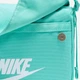 Спортивна сумка крос-боді через плече жіноча тканинна Nike Futura CW9300-300 Бірюзова (197594874626) - изображение 7