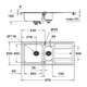 Кухонна мийка K500 Grohe EX-2 Sink (31572SD0) - зображення 2