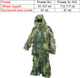 Костюм маскувальний кікімора KOMBAT Ghillie Suit Зелений хакі M-L (kb-gs-dpm-m-l) - зображення 4