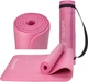Коврик для йоги и фитнеса TECOFIT NBR 183x61x1 см Розовый (TOP20106462/3) + чехол-сумка в подарок + чехол-сумка в подарок - изображение 3