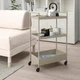 Візок бежевий 50,5х30х83см Ikea NISSAFORS 405.858.01 - изображение 2