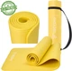 Коврик для йоги и фитнеса TECOFIT NBR 183x61x1 см Желтый (TOP20106462/4) + чехол-сумка в подарок + чехол-сумка в подарок - изображение 4