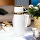 Термос Magio MG-1050W white со стеклянной колбой - изображение 4