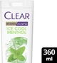 Шампунь для женщин Clear Ледяная свежесть с ментолом против перхоти 360 мл (8720181458941) - изображение 3