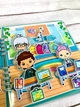 Альбом игра на липучках Тока Бока Школа "Back To School" - изображение 4