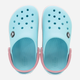 Chodaki dziecięce dla dziewczynki Crocs Crocband Kids Clog 207006-4S3 29-30 Niebieskie (191448739765) - obraz 4