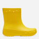 Жіночі гумові чоботи низькі Crocs Classic Rain Boot 208363-75Y 41-42 Жовті (196265280674) - зображення 1