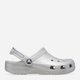 Chodaki dziecięce dla dziewczynki Crocs Classic Glitter Kids Clog T 206992-0IC 23-24 Srebrne (196265550456) - obraz 1