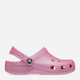 Дитячі крокси для дівчинки Crocs Classic Glitter Kids Clog T 206992-6XE 27-28 Рожеві (196265650675) - зображення 1