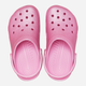 Chodaki dziecięce dla dziewczynki Crocs Classic Glitter Clog K 206993-6XE 29-30 Różowe (196265650842) - obraz 4