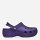 Жіночі крокси Crocs Classic Platform Glitter Clog W 207241-5AS 36-37 Фіолетові (196265748174) - зображення 1