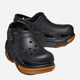 Chodaki damskie na platformie Crocs Bubble Crush Clog 210061-0WS 41-42 Czarne (196265762347) - obraz 3