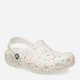 Дитячі крокси для дівчинки Crocs Classic Paint Splatter Clog Kids 210349-94S 34-35 Білі (196265775590) - зображення 2