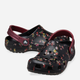 Дитячі крокси для дівчинки Crocs Classic Ditsy Floral Clog K 210354-0C4 32-33 Чорні (196265775668) - зображення 3