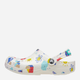 Дитячі крокси для дівчинки Crocs Classic Doodle Print Clog T 210357-94S 27-28 Білі (196265775903) - зображення 3