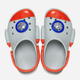 Дитячі крокси для хлопчика Crocs Classic Rocket Ship Clog T 210359-1NM 27-28 Сірі (196265776047) - зображення 4