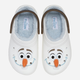 Chodaki dziecięce dla dziewczynki ocieplane Crocs Classic Frozen Olaf Clog Kids 210234-90H 28-29 Białe (196265807987) - obraz 4