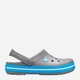 Chodaki damskie Crocs Crocband 11016-07W 37-38 (M5/W7) Szare (883503836822) - obraz 1