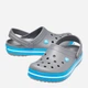 Chodaki damskie Crocs Crocband 11016-07W 37-38 (M5/W7) Szare (883503836822) - obraz 3