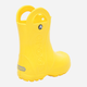 Kalosze dziecięce dla dziewczynki Crocs Handle Rain Boot Kids 12803-730 25 Żółte (883503861237) - obraz 4