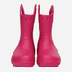 Kalosze dziecięce dla dziewczynki Crocs Handle Rain Boot Kids 12803-6X0 27 Różowe (887350802429) - obraz 3