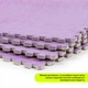 Підлога-пазл Sticker Wall плюшевий 60х60х1см Фіолетовий (D) SW-00002087 - зображення 5